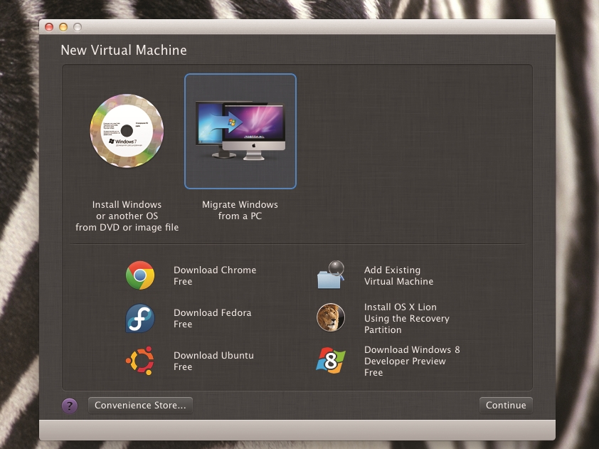 free virtual windows for mac osx mountain lion